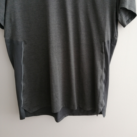 Lululemon Men's Fast and Free Short Sleeve Gray T-shirt Medium - Picture 7 of 16